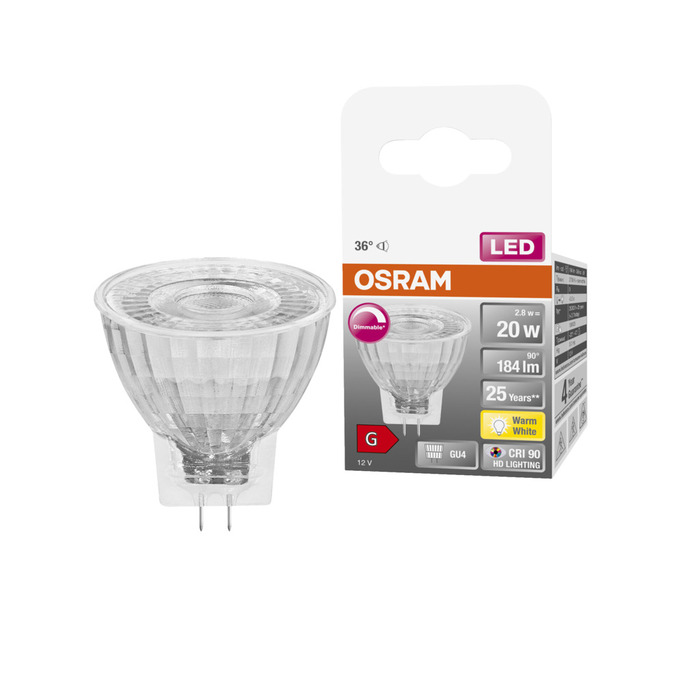 Reflektorlampa LED 3,2W GU4 Osram